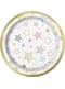 8 pratos de sobremes (18 cm) - Twinkle Little Star