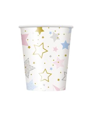 Set 8 glas - Twinkle Little Star