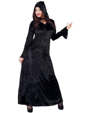 Satanik Kadın Kostümü, Siyah