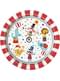 8 assiettes (23 cm) - Circus Carnival