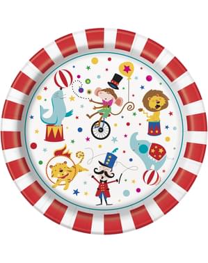 8 prato (23 cm) - Circus Carnival