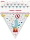 Girlanda Happy Birthday - Circus Carnival
