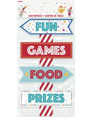 Centre de table - Circus Carnival