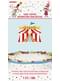 Decorațiune pentru tort - Circus Carnival