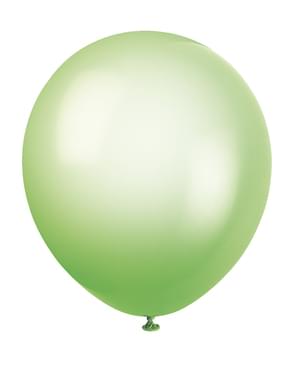 Luftballon Set Neonfarben 10-teilig - Basic-Farben Kollektion