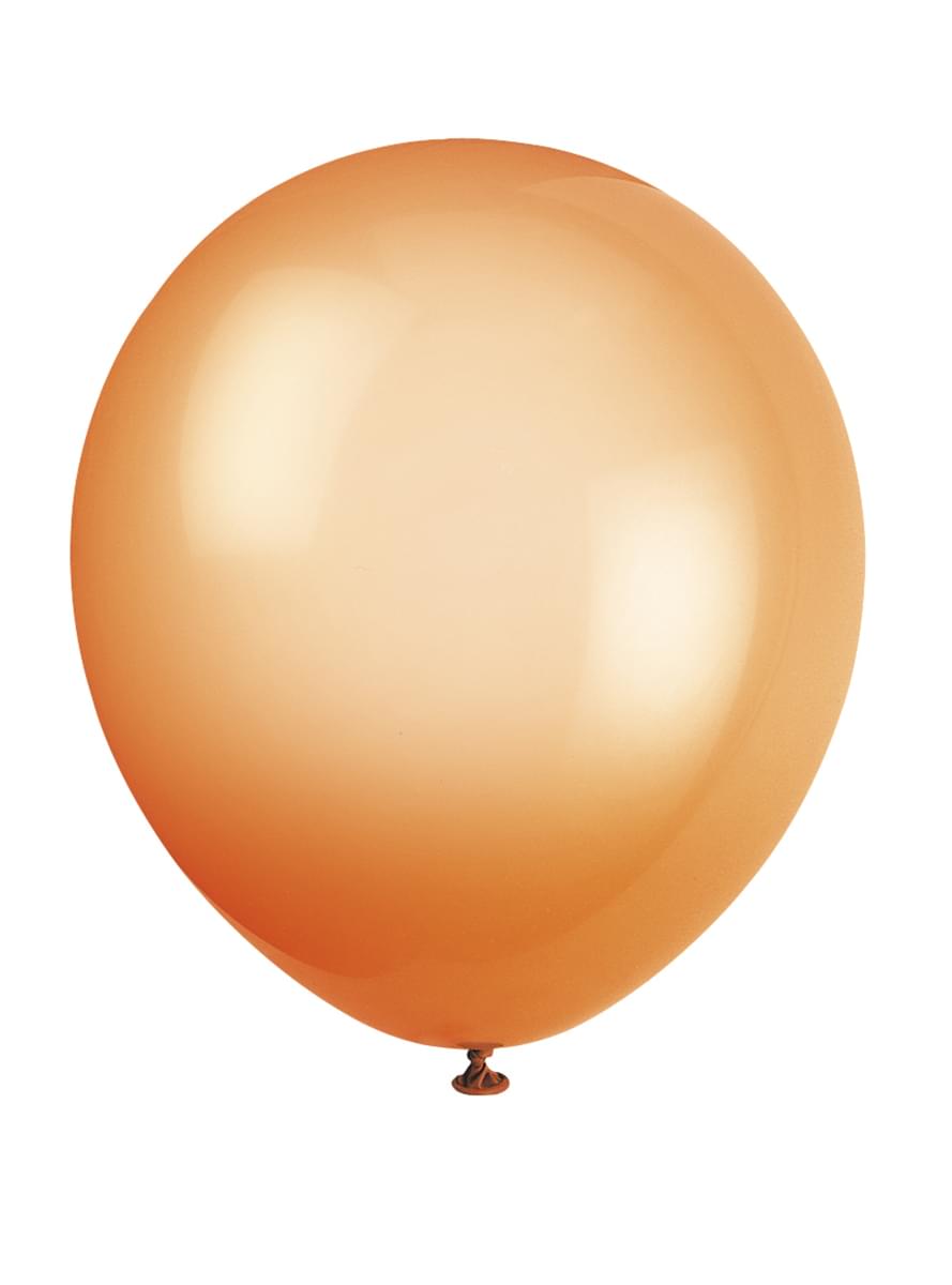 10 diverse neon ballonne (25,4 cm) - Basis Kleuren Lijn