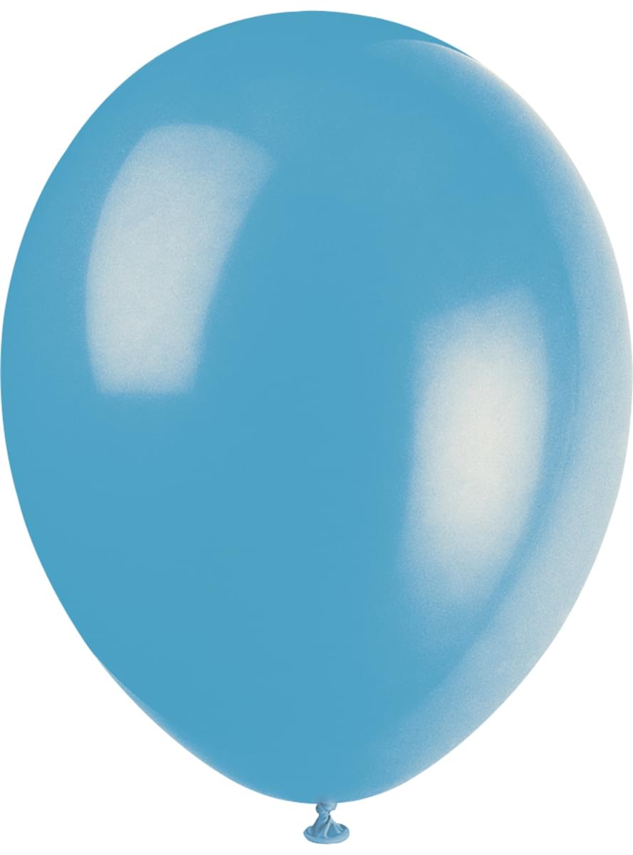 Set 10 ballonger olika pastelfärger - Kollektion Basfärger