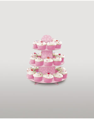 Didelė rožinė cupcake bazė