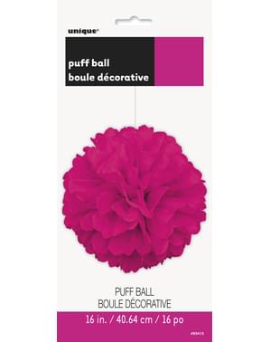 Dekorativ Neon Pink Pom-Pom