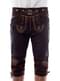 Lederhose Starnberg marrone deluxe per uomo