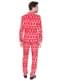 Червен коледен костюм „Red Nordic“ – Suitmeister
