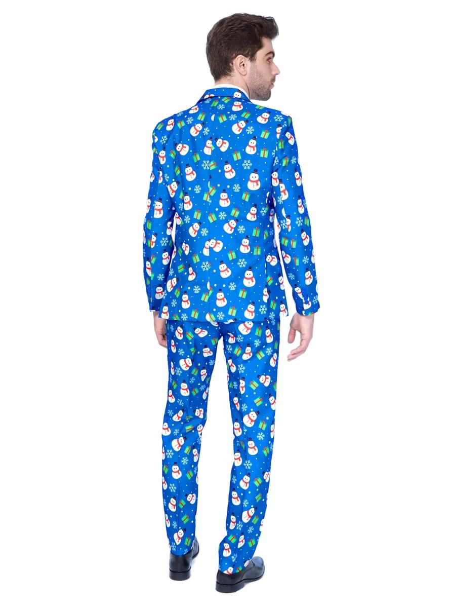 Weihnachtsanzug mit Schneemann - Suitmeister