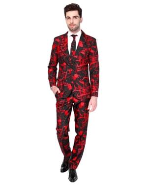 Halloween Black Blood Suitmeister Anzug für Herren