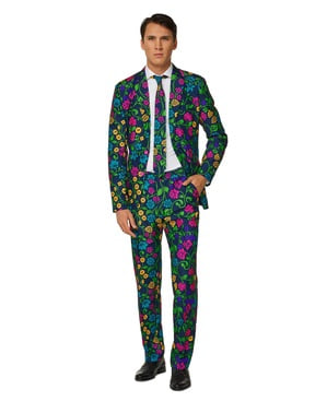 Virágos Suitmeister öltöny férfiaknak