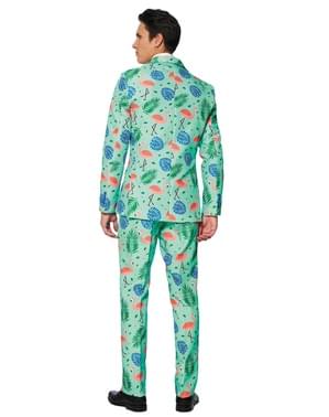 Dräkt Tropical Flamingo Suitmeister för honom