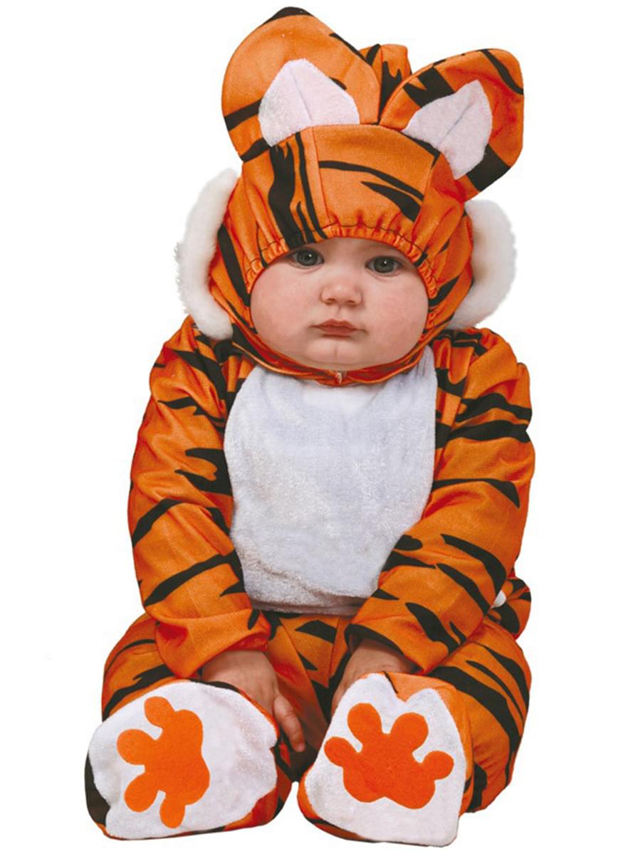 Déguisement de tigre pour bébé | Funidelia