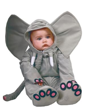 Fato de elefante para bebé