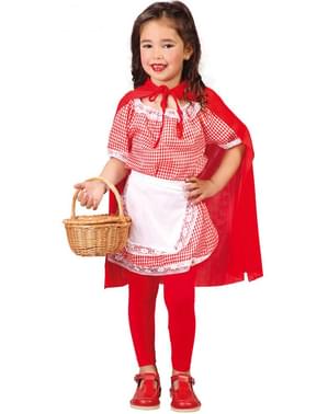 Kostum Red Riding Hood untuk Anak Perempuan