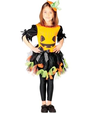 Costume zucca bambina