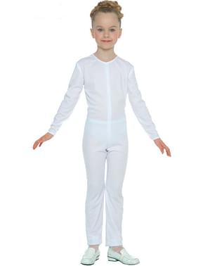 Maillot branco para menina