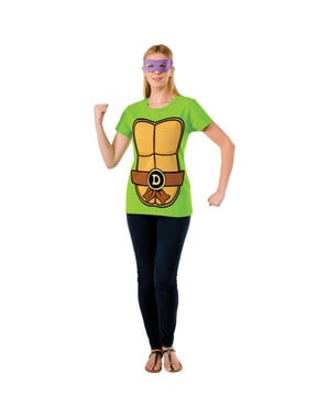 Ninja Turtles Donatello Kadın Kostüm Seti