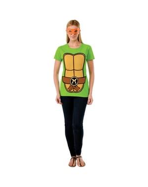 Ninja χελώνες κοστούμι κοστουμιών γυναικών Michelangelo