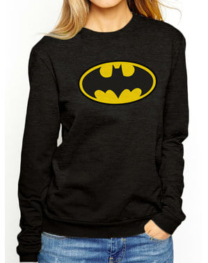 Batman Klassisk logo sweatshirt til kvinder - DC Comics