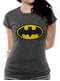 Tricou Batman negru Classic Logo pentru femeie - DC Comics