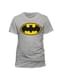 Tricou Batman gri Classic Logo pentru bărbat - DC Comics