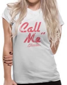 T-shirt Call Me para mulher - Blondie