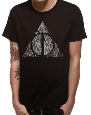 Camiseta Símbolo Reliquias para adulto - Harry Potter