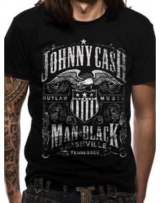 T-shirt Label para adulto - Johnny Cash