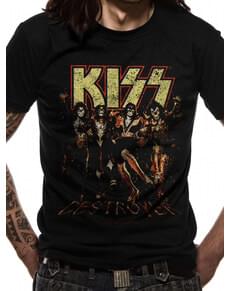 T-shirt Line Up para adulto - Kiss