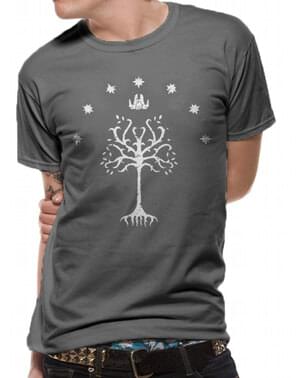 Ringenes Herre Gondors træ T-Shirt til mænd