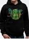 Rick and Morty Portal hoodie in black