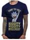 T-shirt Rick and Morty Riggity Wrecked para homem