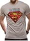 Superman 80th Anniversary T-Skjorte til Menn i Grå