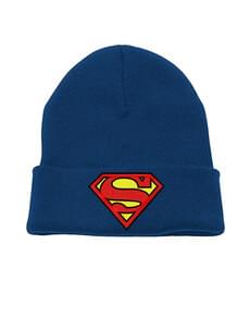 Gorro azul Logo para adulto - Super-Homem
