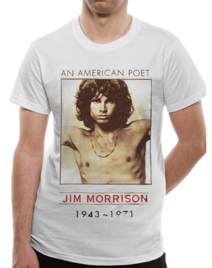 T-shirt The Doors American Poet para homem