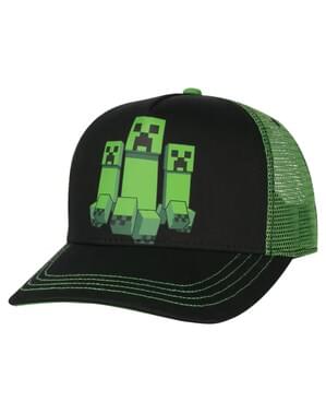 Boné Minecraft Creeper Rush para homem