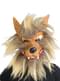 Careta de lobo com pelo