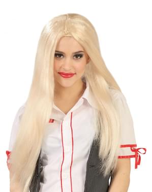 Rovná blond parochňa