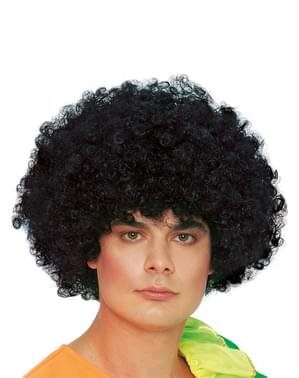 Giant Black Curly Wig