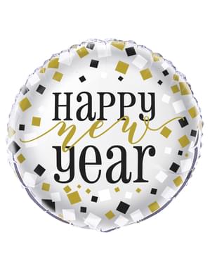 Balon Foil Tahun Baru - Selamat Tahun Baru