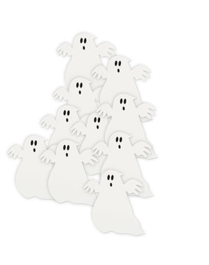 Set 10 silhouettes de fantômes - Basic Halloween