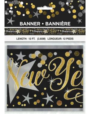 Cartaz decorativo de Passagem de Ano - Glittering New Year