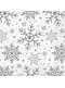 Sada 16 ubrousků - Silver & Gold Holiday Snowflakes
