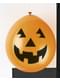 10 kpl lateksi-ilmapalloja kurpitsoilla - Basic Halloween