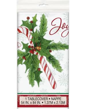 Prostokątny obrus w cukrowe laski - Candy Cane Christmas