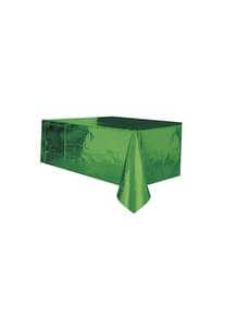 Toalha de mesa retangular verde brilhante - Basic Christmas